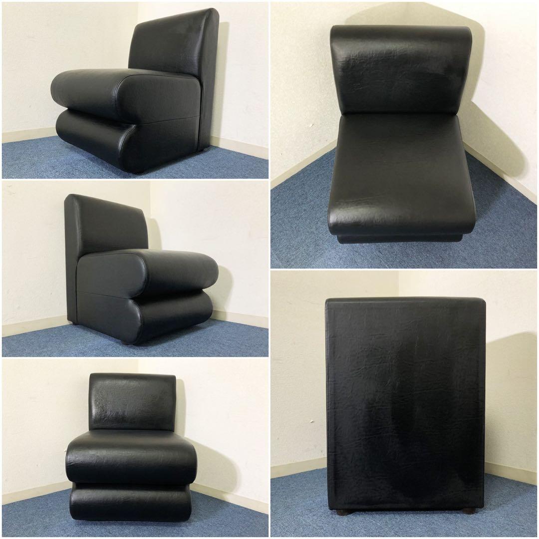 パブリック1人掛けソファ5個セット 美品 独立タイプ応接ソファ・ロビーチェア