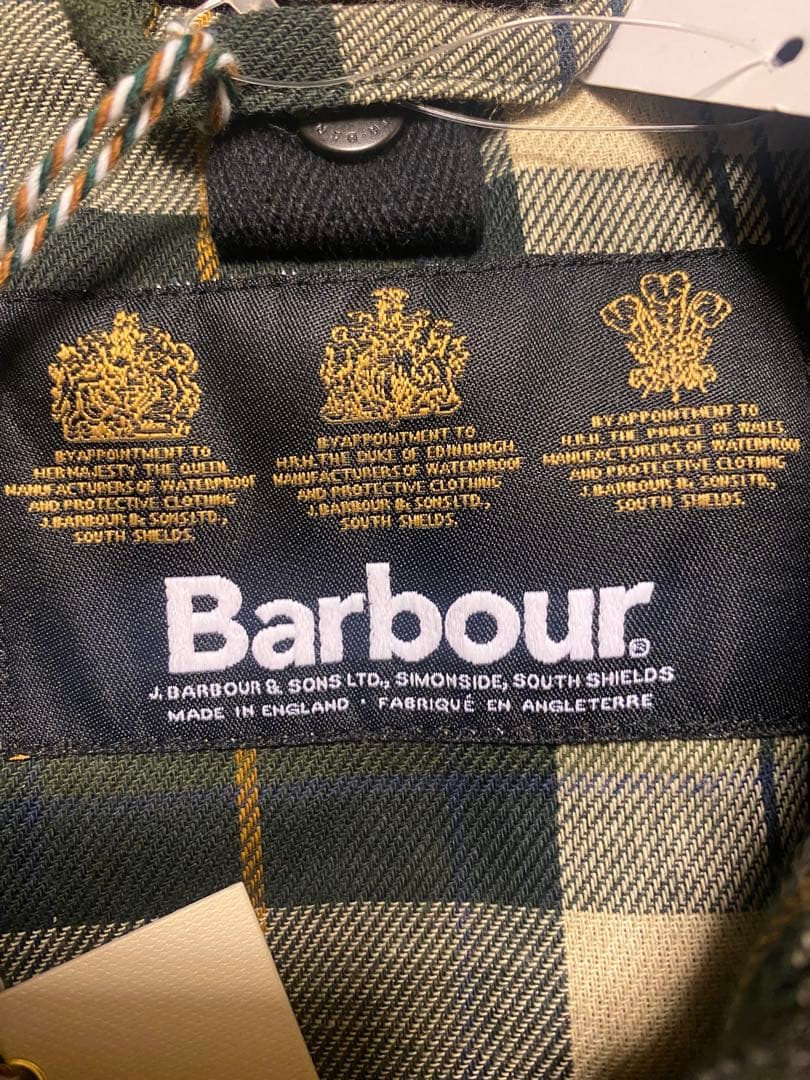 Barbour ビデイル　36 セージ　アウタージャケット