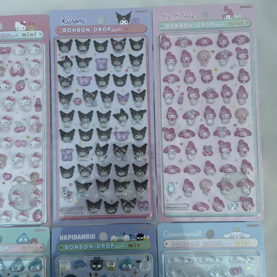 サンリオ ボンボンドロップシール ミニ コンプリートセット