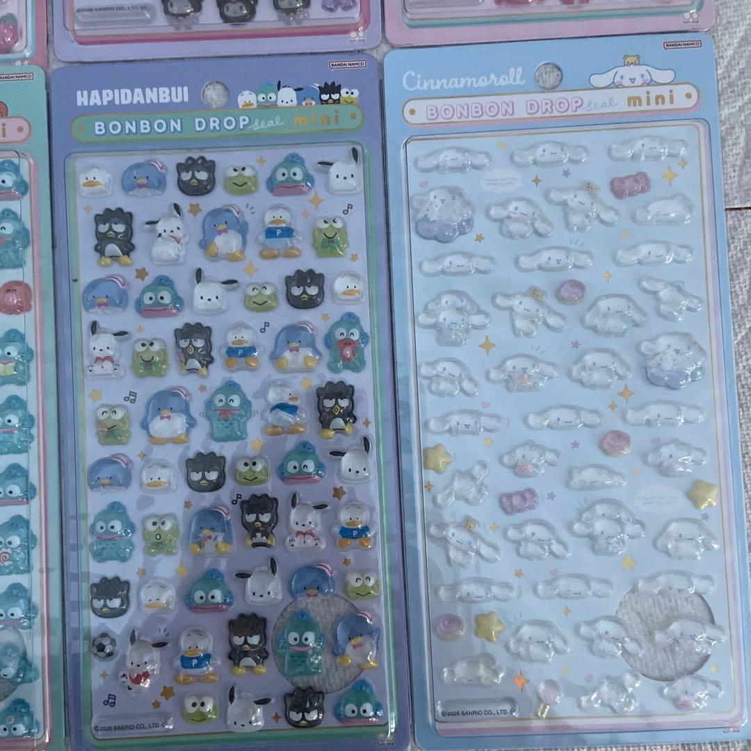 サンリオ ボンボンドロップシール ミニ コンプリートセット