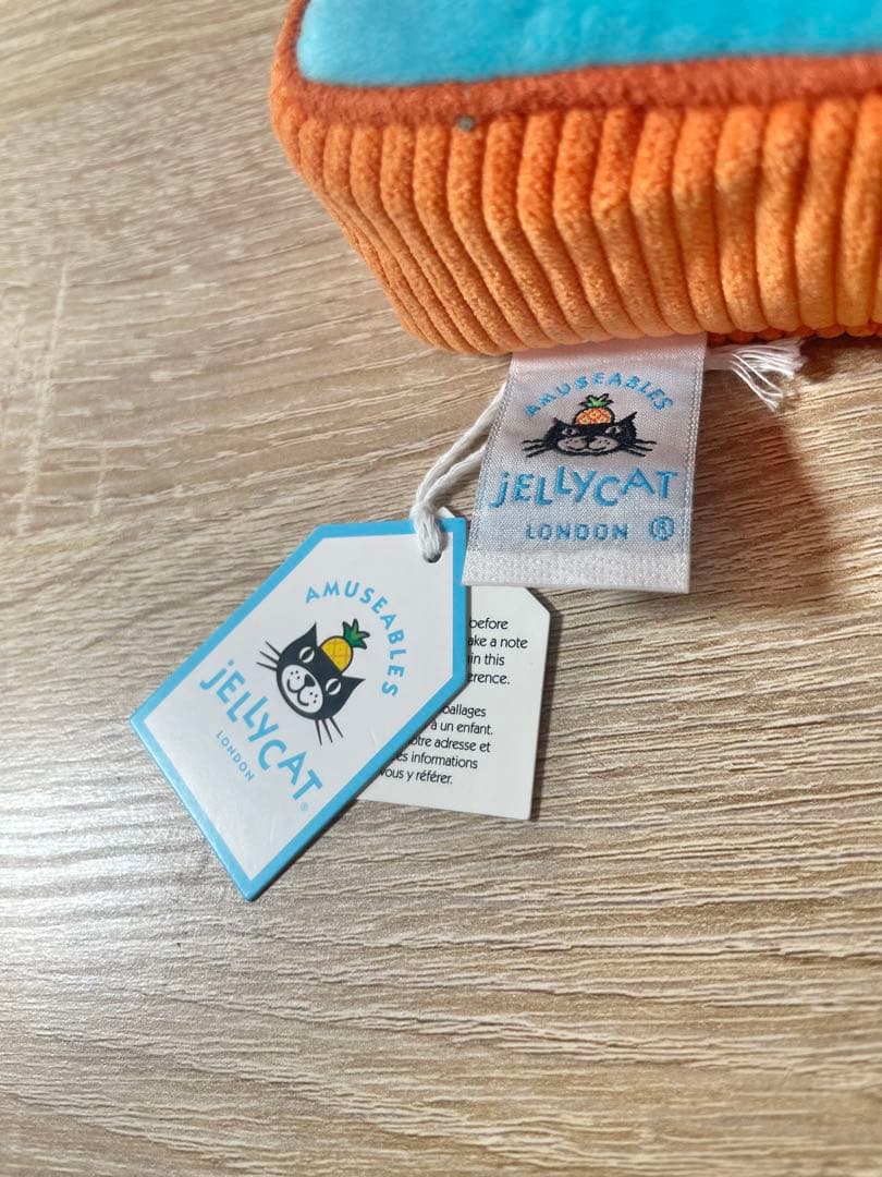 【新品】ジェリーキャット/オイルサーディン缶　ぬいぐるみ【Harrods購入】