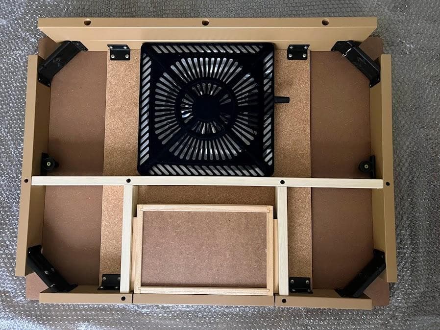 引き出し付きダイニングこたつ(ブラウン)