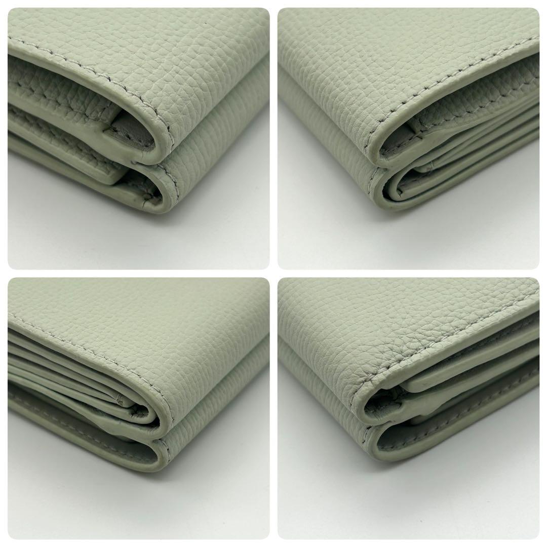 【ぷーちゃん】 ロエベ アナグラム トライフォールド ウォレット