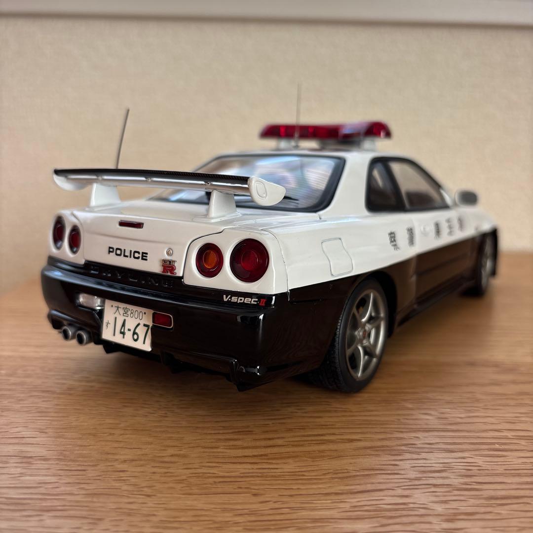 flowers for algernon1/18スカイラインR34パトカー