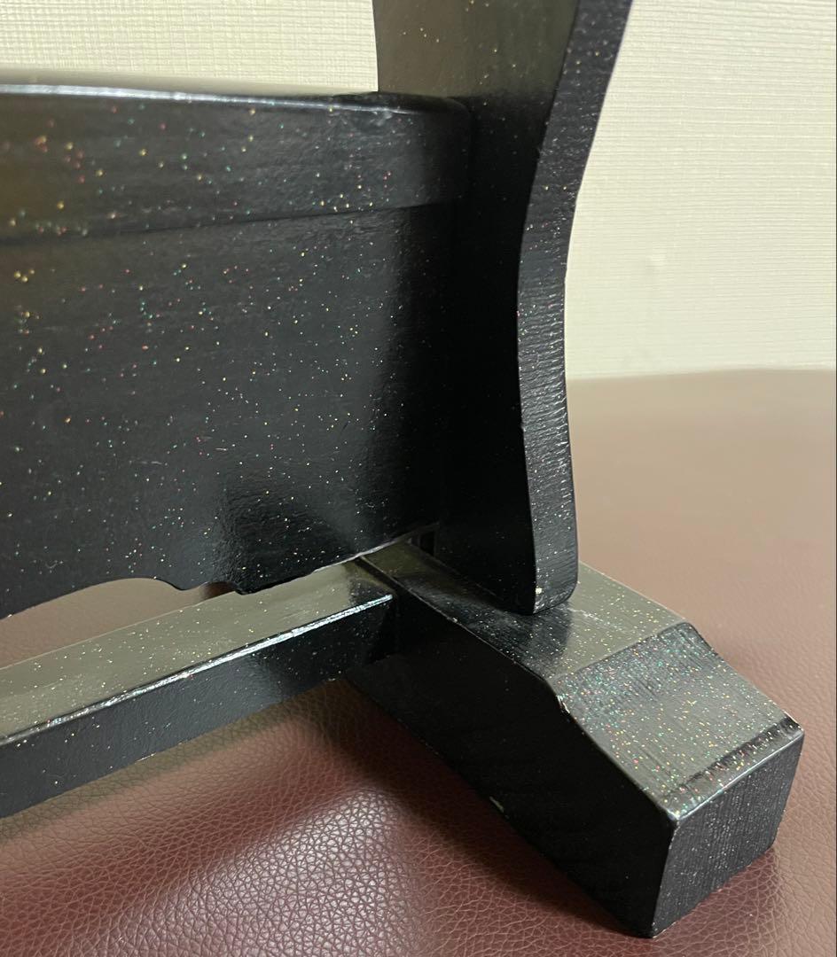 ハチワレ　模造刀　居合刀　太刀　脇差　刀掛け　武具　U0331