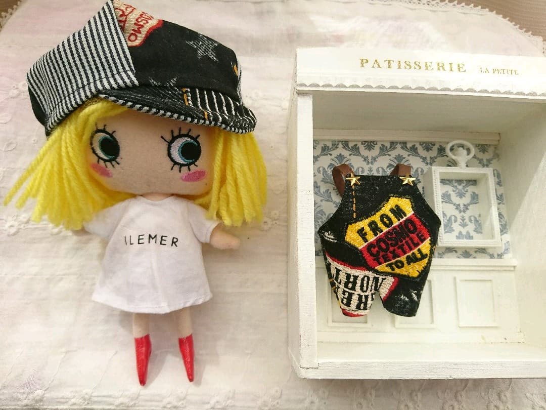 イルメール イーマリー 切替キャスケット＆サロペット