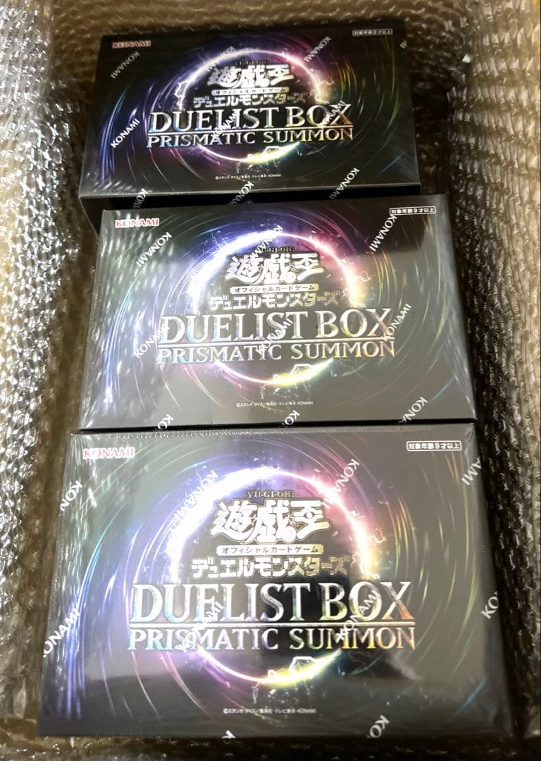 遊戯王　DUELIST BOX PRISMATIC SUMMON 三箱セット