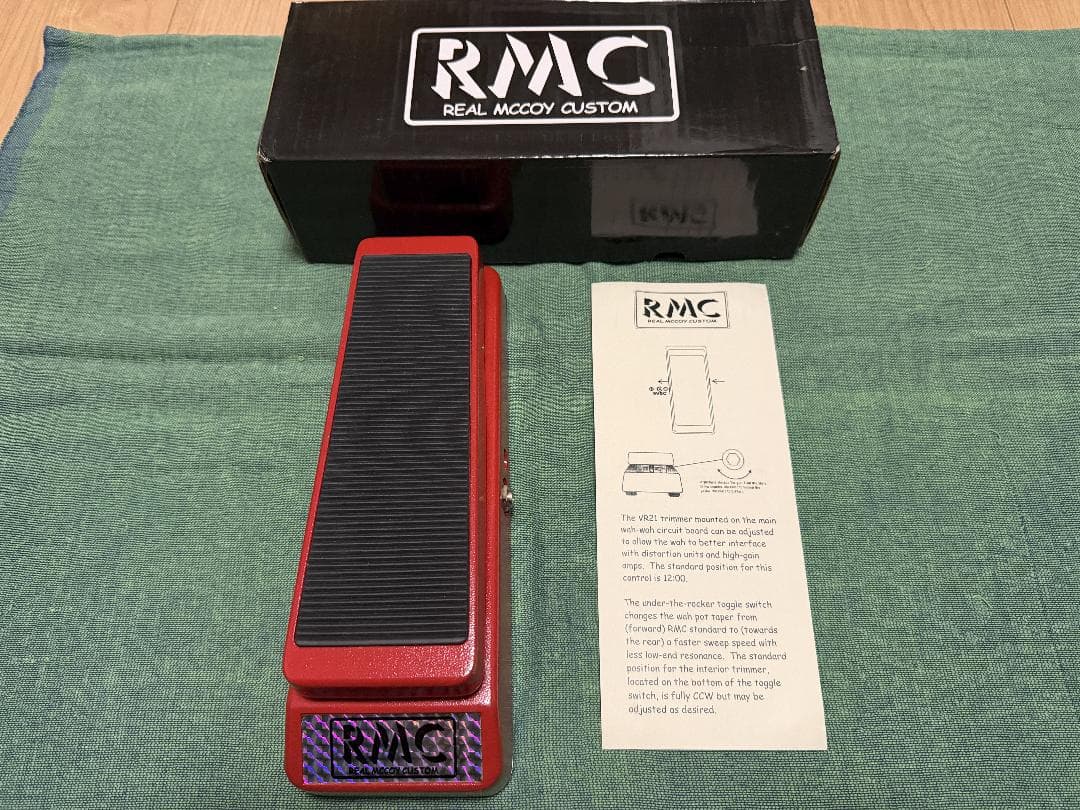 Real McCoy Custom RMC5 Wizard Wah ワウペダル