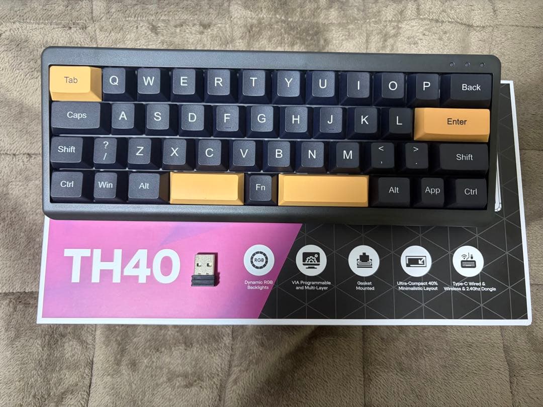 EPOMAKER TH40 40% メカニカルキーボード