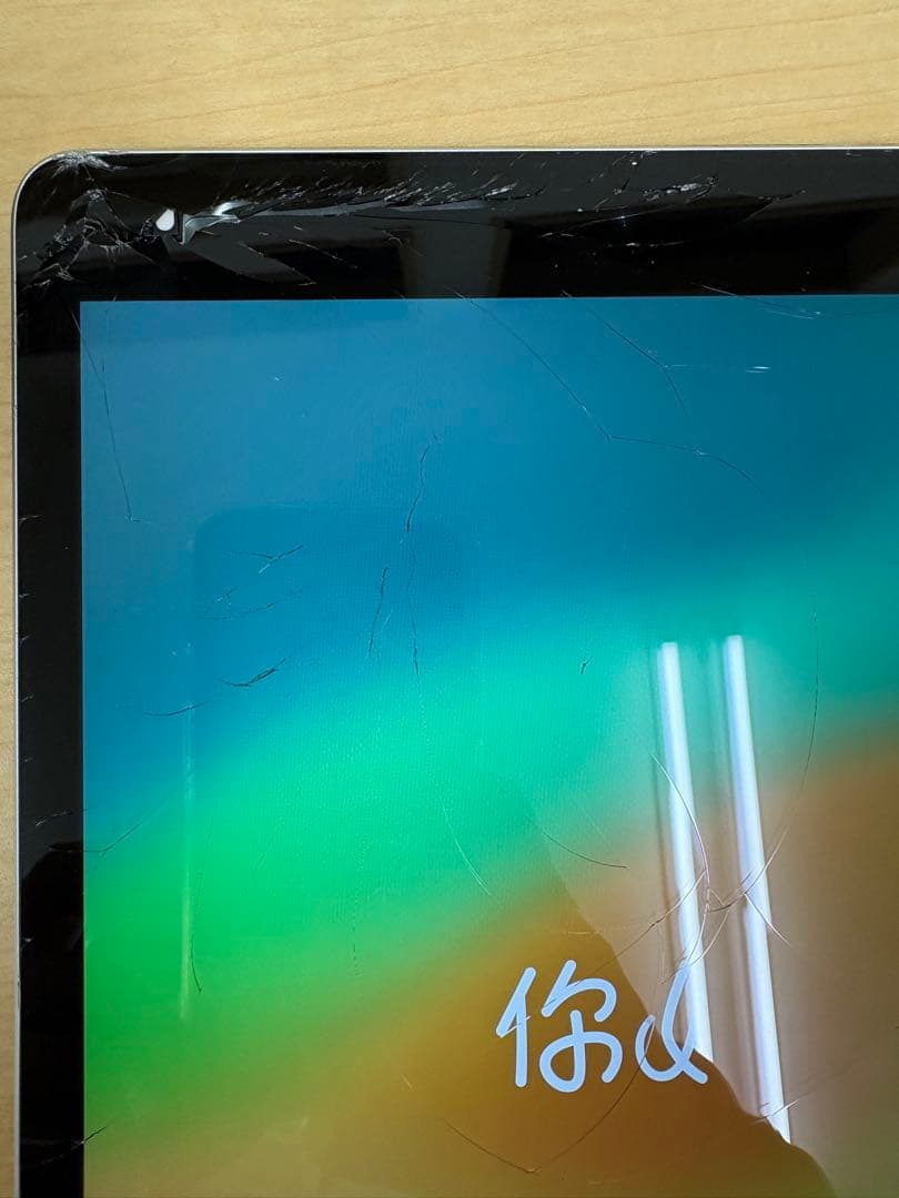 【ジャンク】iPad 第9世代 64GB 画面割/部品取り修理用バッテリー92%