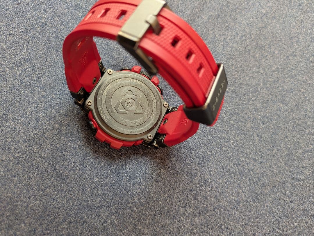 美品 G-SHOCK MTG-B1000B-1A4JF ブラック/レッド