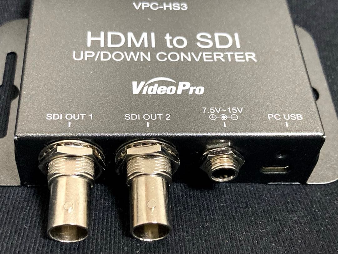 【段々値下】ＨＤＭＩ to ＳＤＩ信号変換器 １入力→２出力 新同、取説