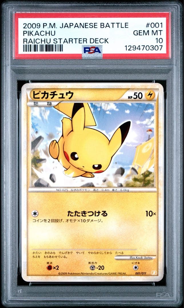 ピカチュウ ポケモンカードゲーム バトルスタートデッキ ライチュウ B 001…