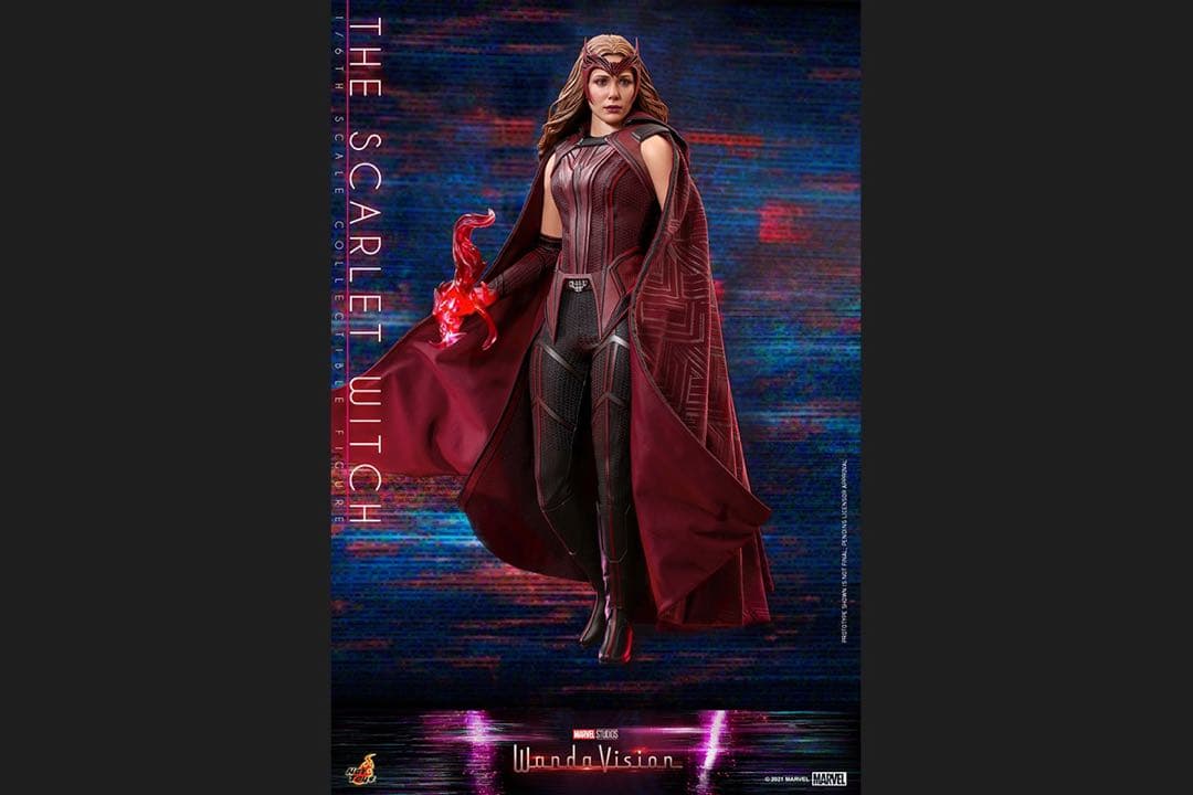 セールワンダヴィジョン１／６　フィギュア スカーレットウィッチ ホットトイズ新品