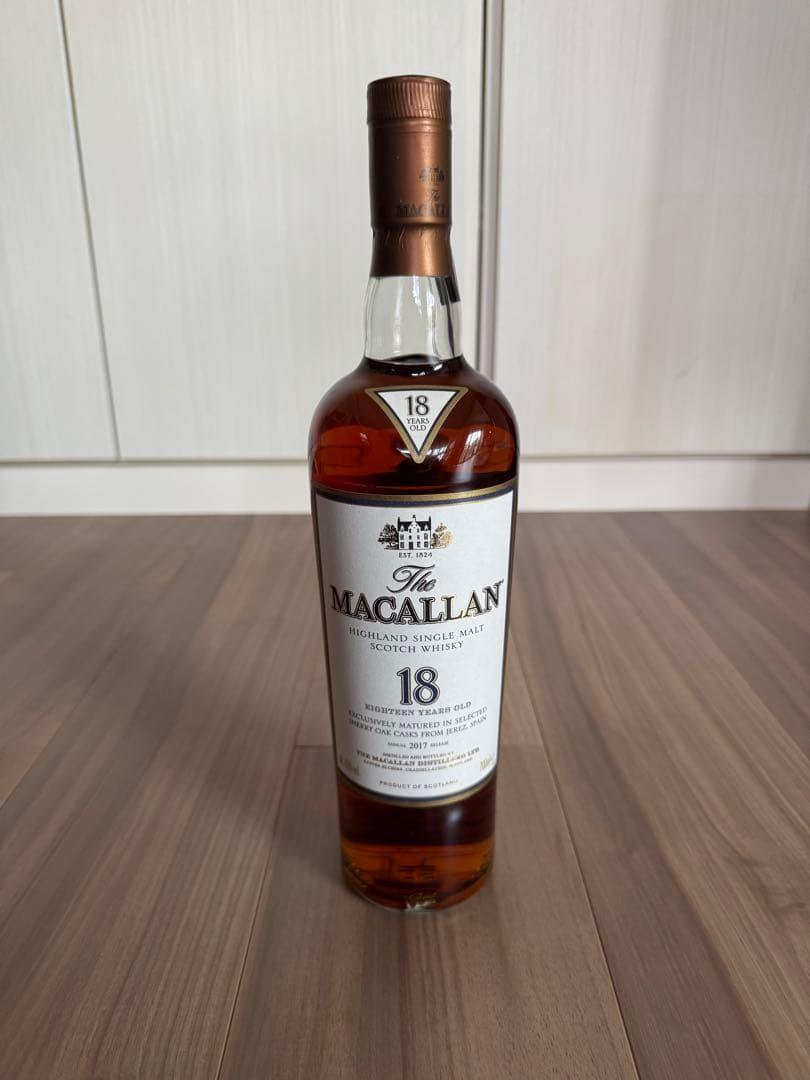 The Macallan 18年 シングルモルトウイスキー 700ml