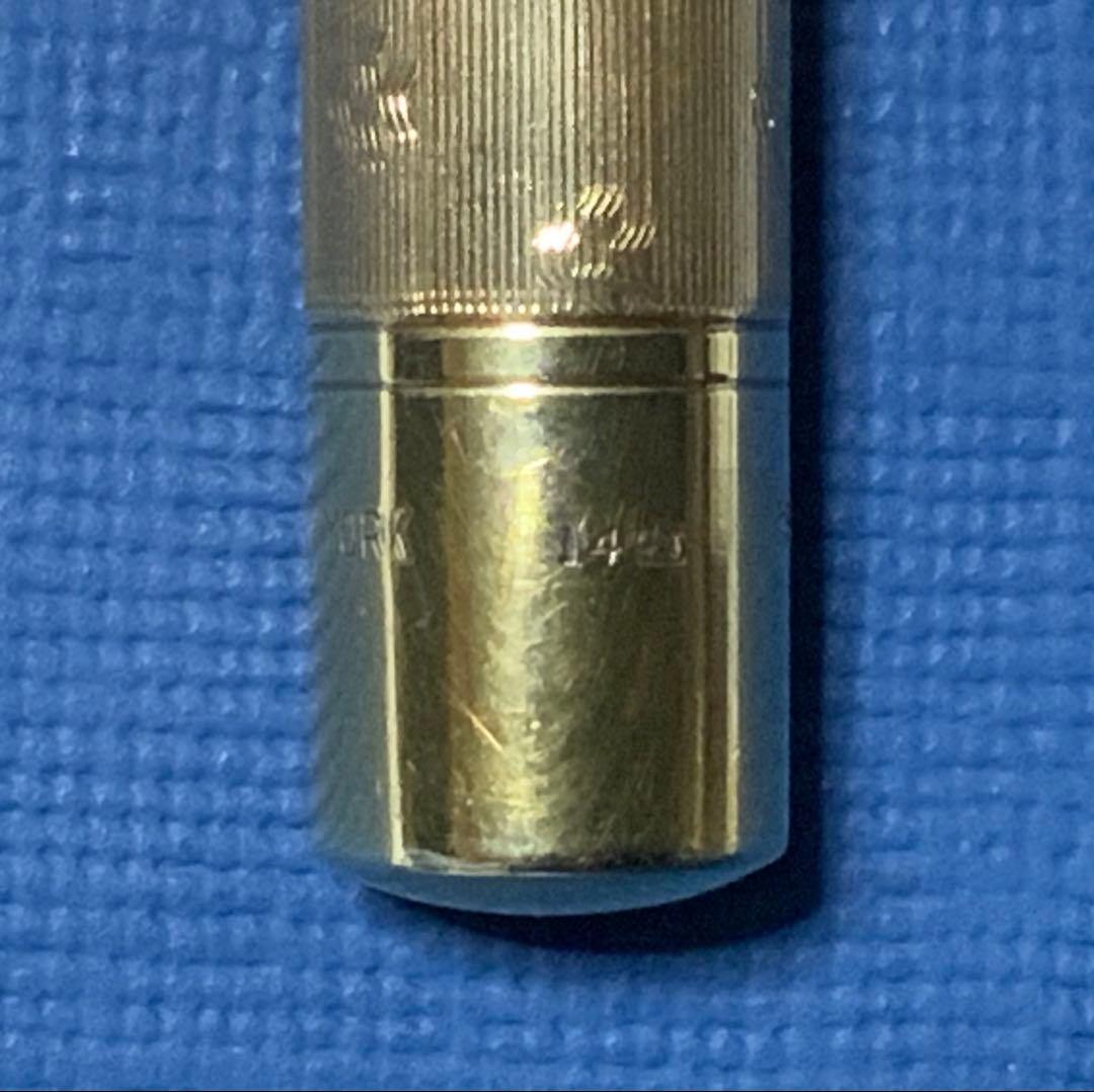 14金無垢万年筆　Vintage Mabie Todd (ニブはPilot製)