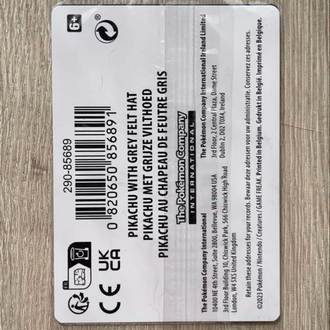 Pikachu with Grey Felt Hat ポケモンカード