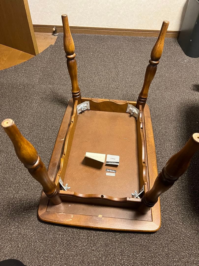 カリモク サイドテーブル デスク アンティーク