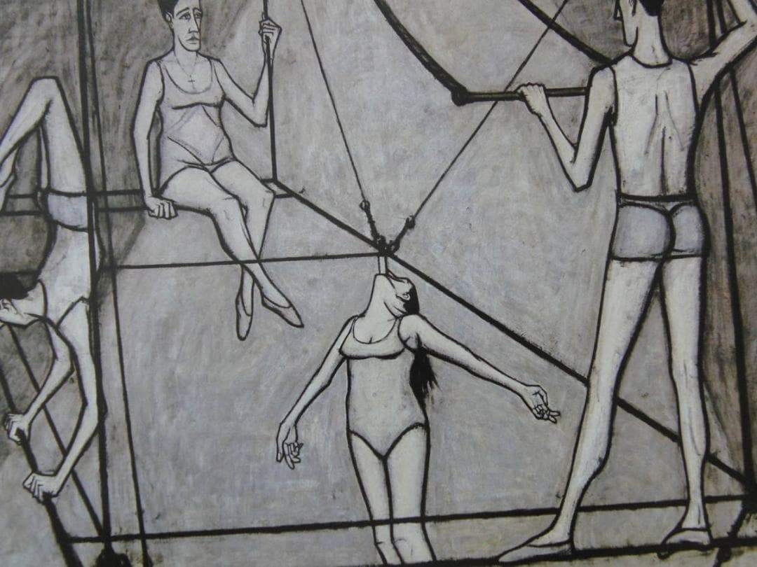 ベルナール・ビュッフェ【LE CIRQUE-Acrobates】