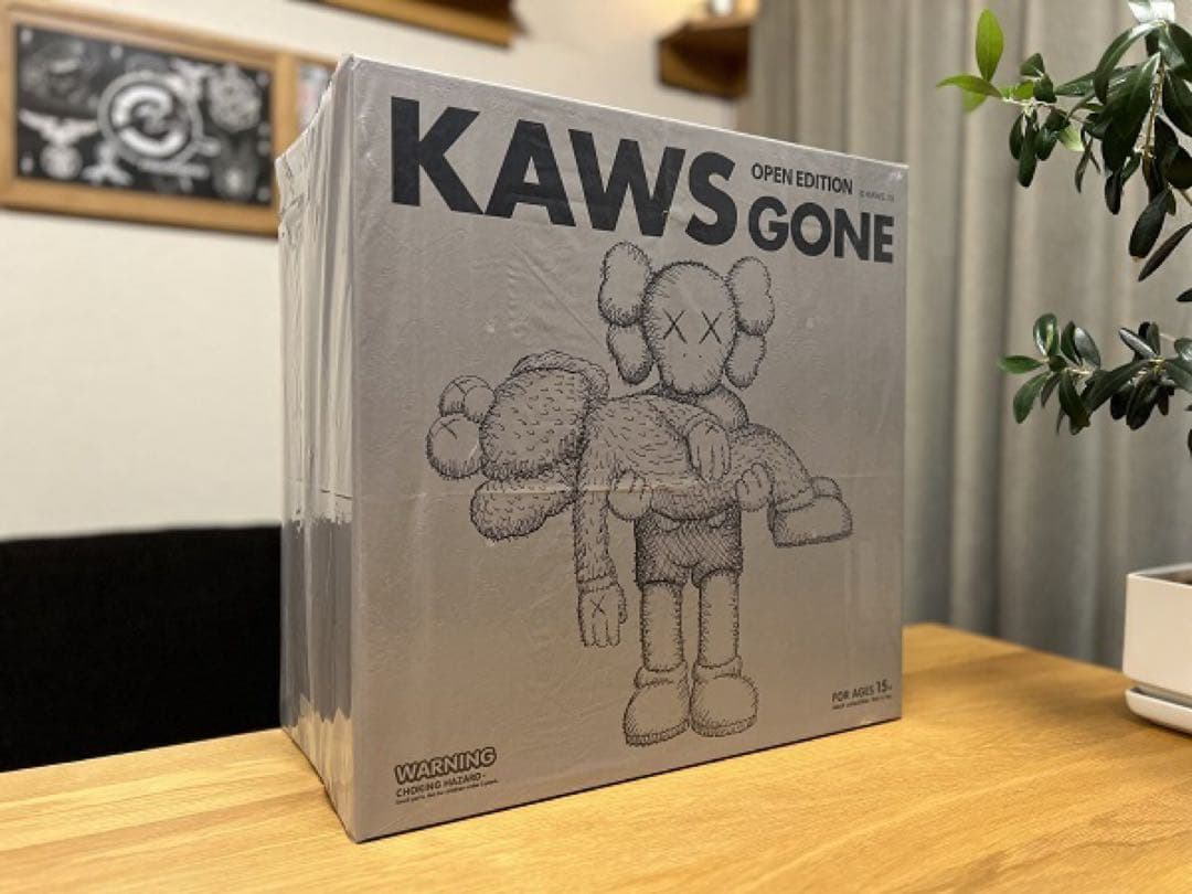 MEDICOM TOY メディコムトイ KAWS GONE GREY 未開封品