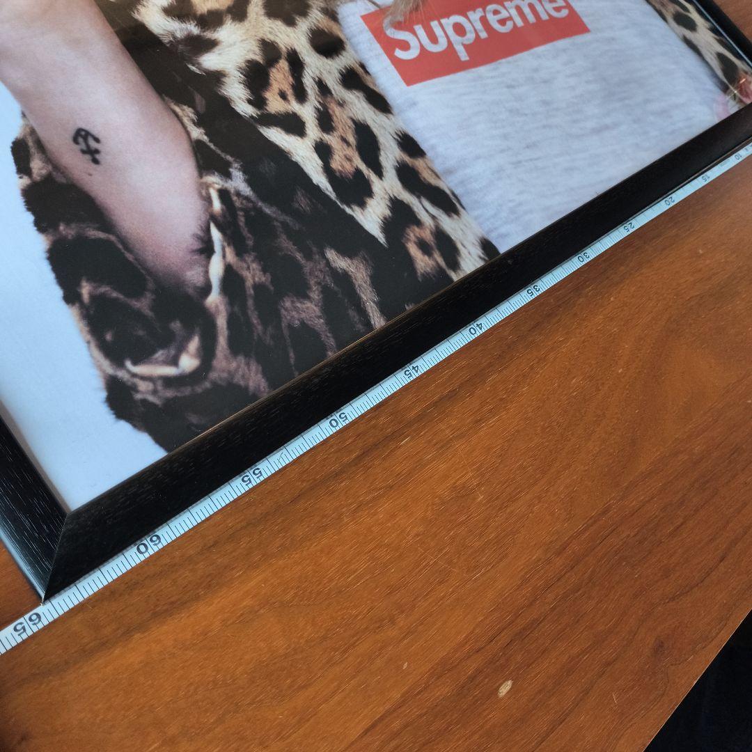 Supreme ケイト・モス ポスター フレーム付き