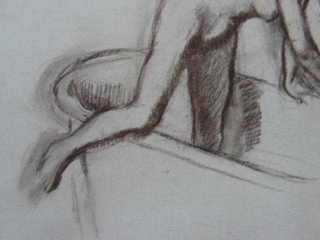 Edgar Degas、エドガー・ドガ、【LE BAIN】