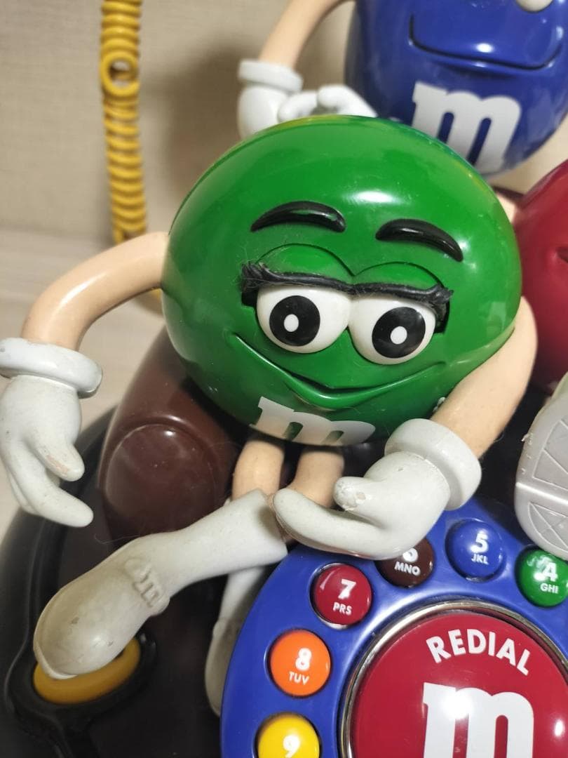 ☆Ｍ＆Ｍｓ　ディスプレイ用固定電話　ビンテージ品　レア　エムアンドエム
