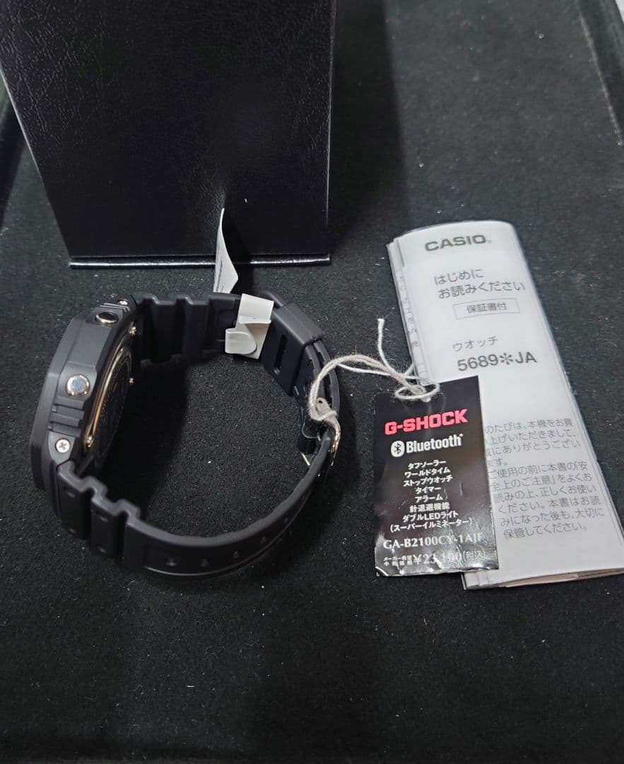 G-SHOCK GA-B2100CY-1AJFメンズ ブラックBluetooth