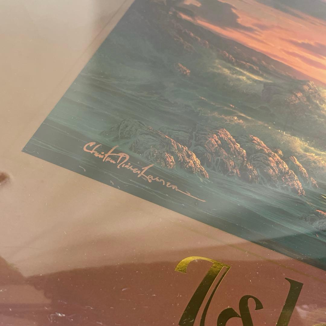 ラッセン　アイランドロマンス　 ROMANCE ポスター　額入り