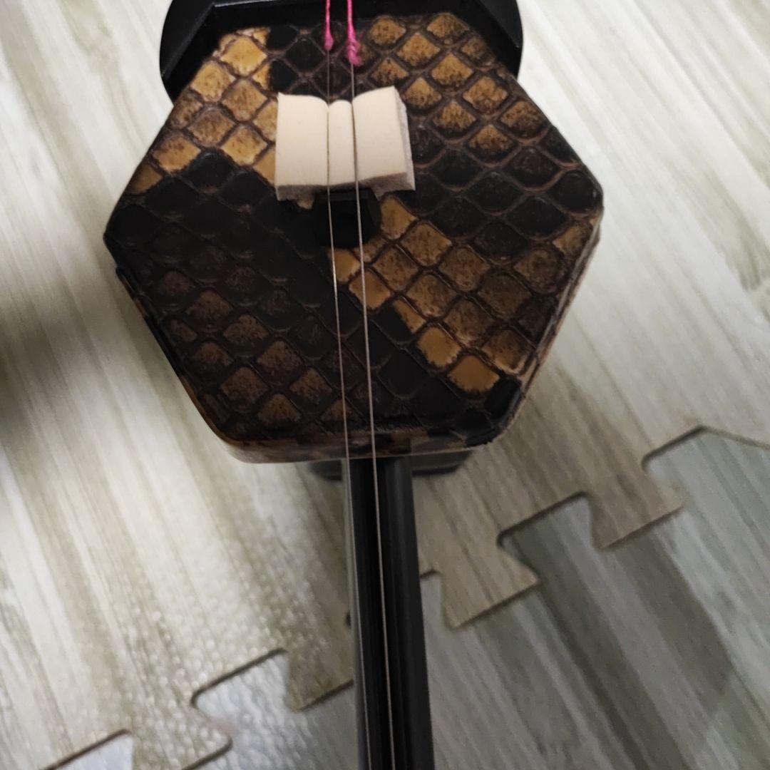 二胡 六角形ケース付き 約90cm