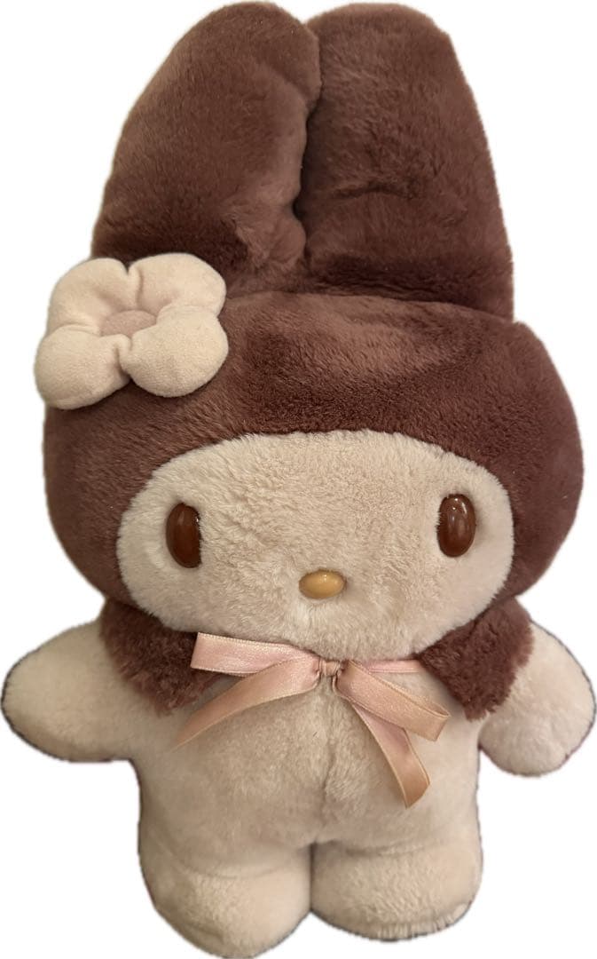 マイメロディ ぬいぐるみ セピア 小豆色 レトロ 希少 レアカラー 平成レトロ