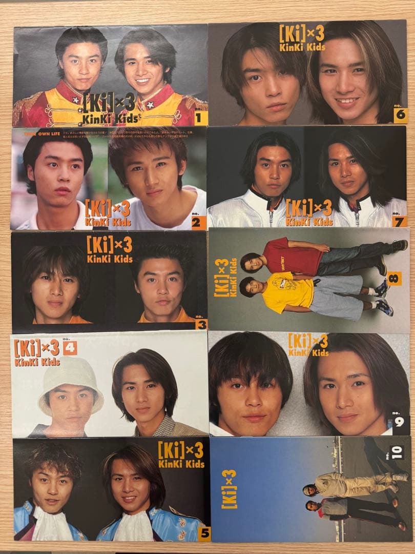 Kinki Kids 会報　No.1〜140 139冊【コンプリート】