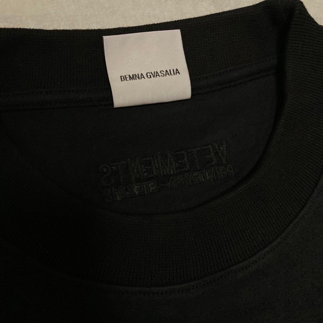 vetements 18ss ベースボール刺繍　tシャツ