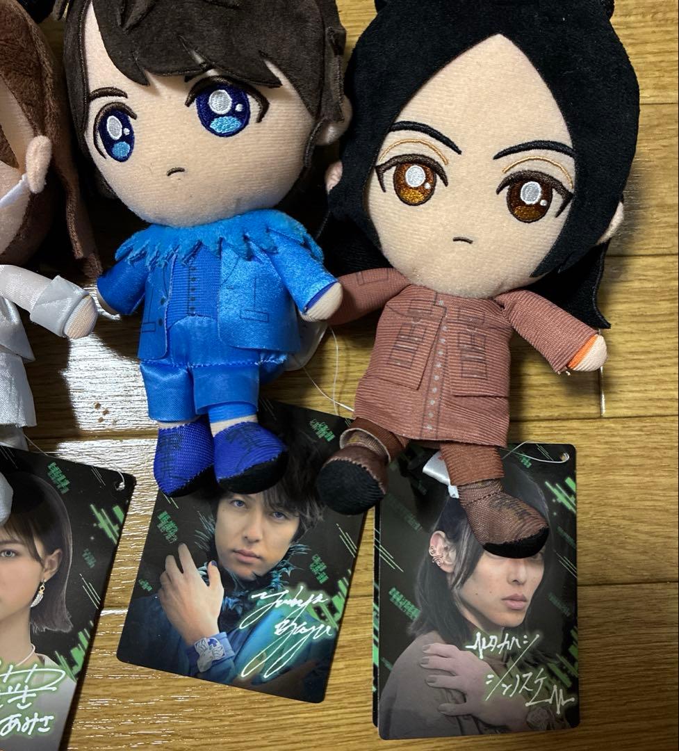 暴太郎戦隊ドンブラザーズ 戦隊ヒーローぬいぐるみシリーズ 脳人戦士6体セット