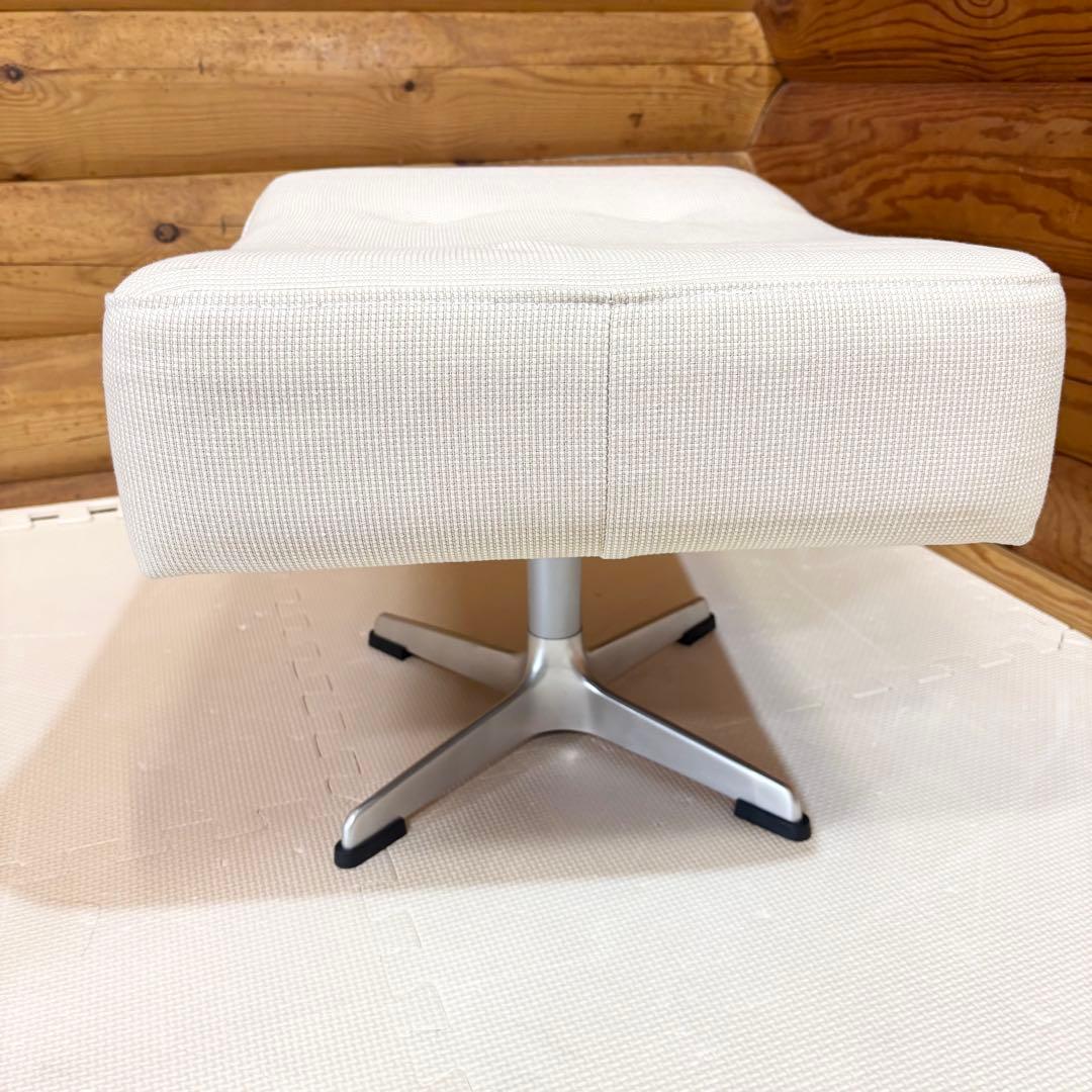 【美品】SWITCH SKAL OTTOMAN オットマン スツール アイボリー