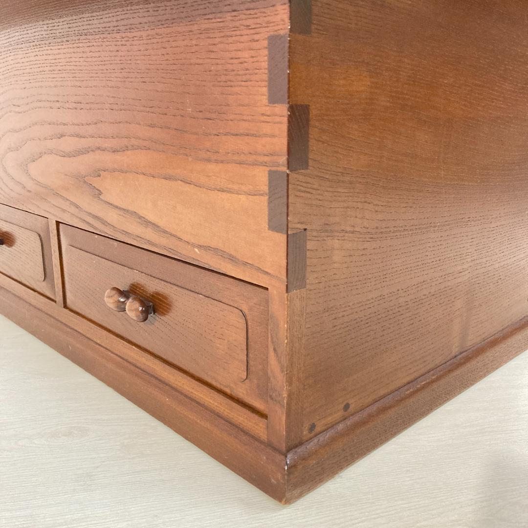 囲炉裏テーブル　座卓　昭和レトロ 火鉢 古民家　 引き出し 木製