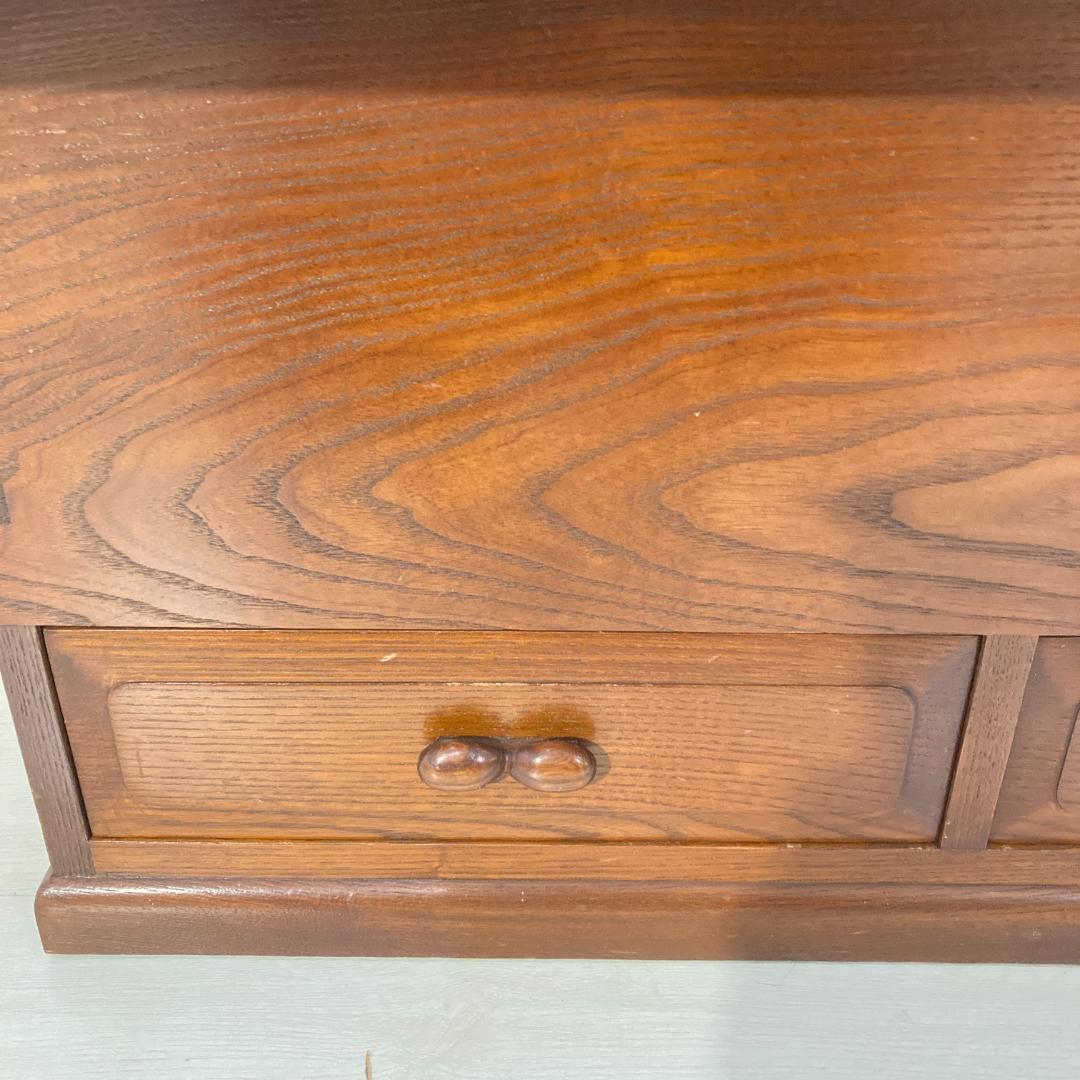 囲炉裏テーブル　座卓　昭和レトロ 火鉢 古民家　 引き出し 木製