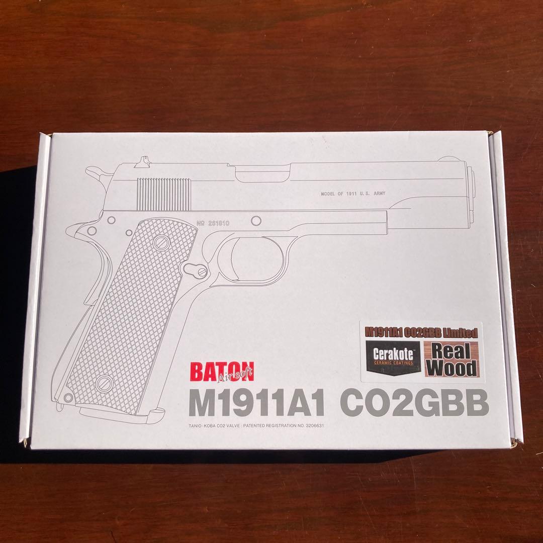 BATON CO2ハンドガン M1911A1 CO2GBB Limited