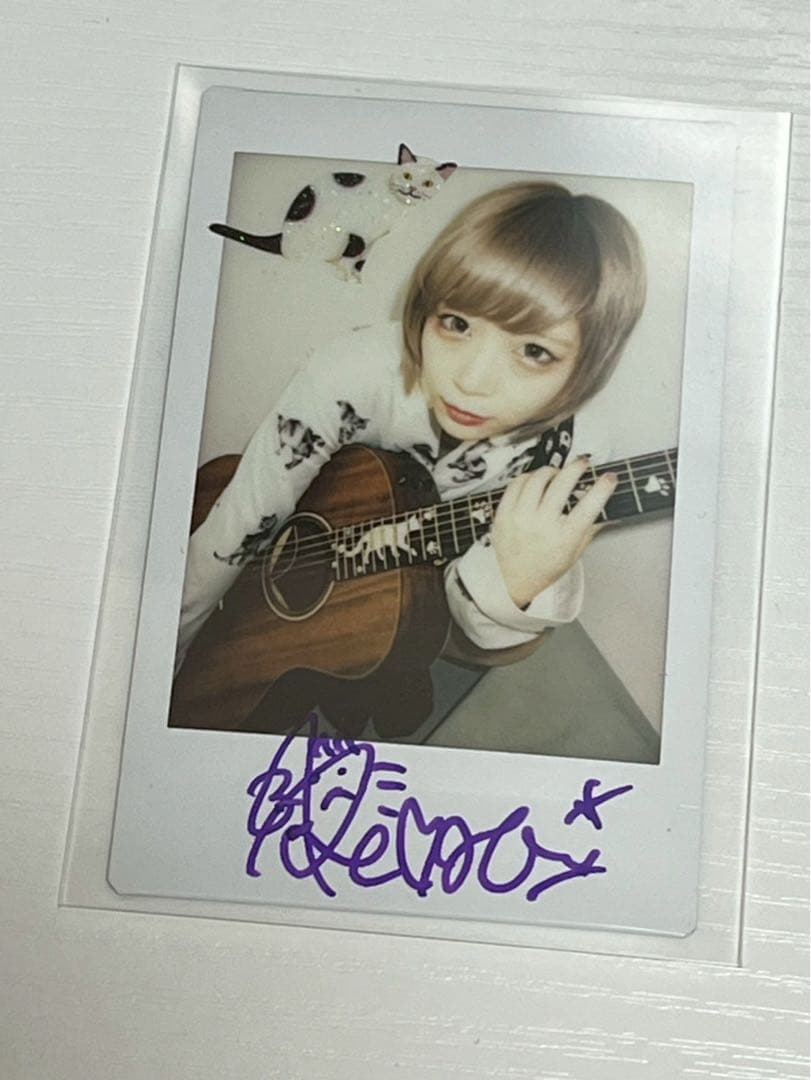 ★ReoNa デビュー前チェキ　当時の直筆サイン入り★