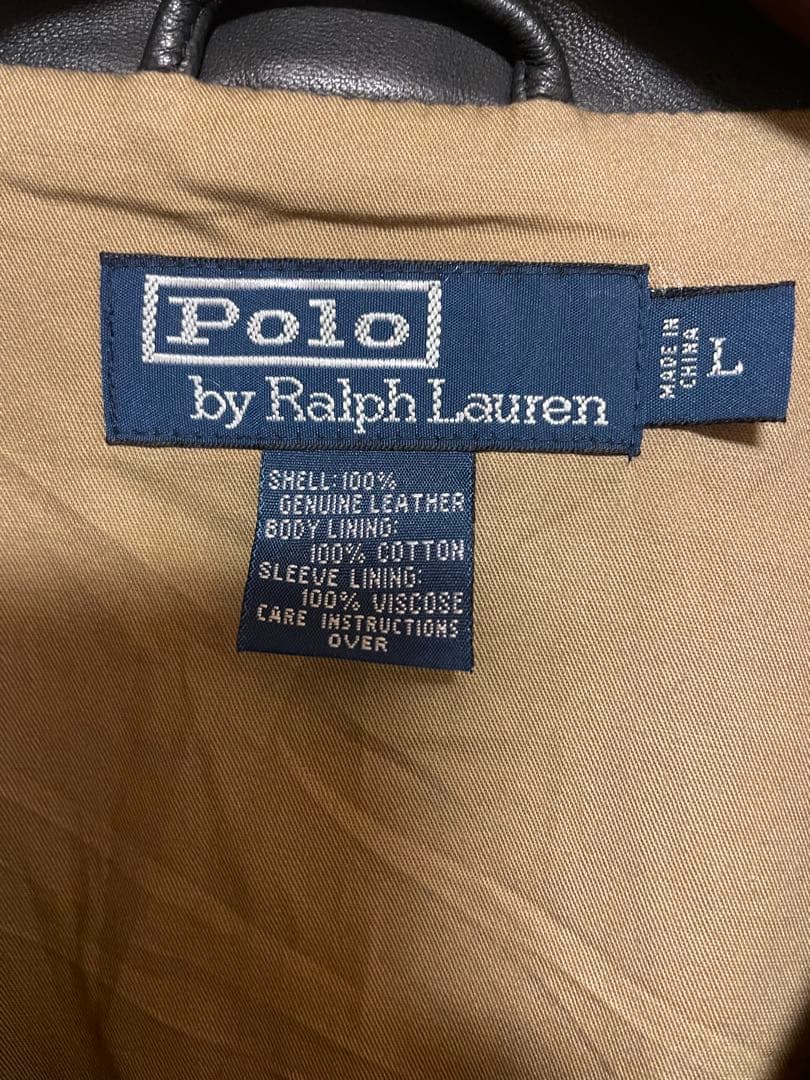 Polo by Ralph Lauren レザージャケット ラルフローレン L