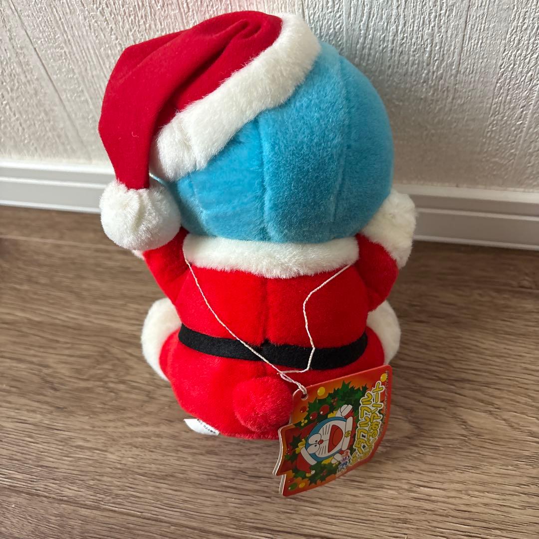 ドラえもん サンタ ブルブル ぬいぐるみ 青② 新品未使用 難アリ