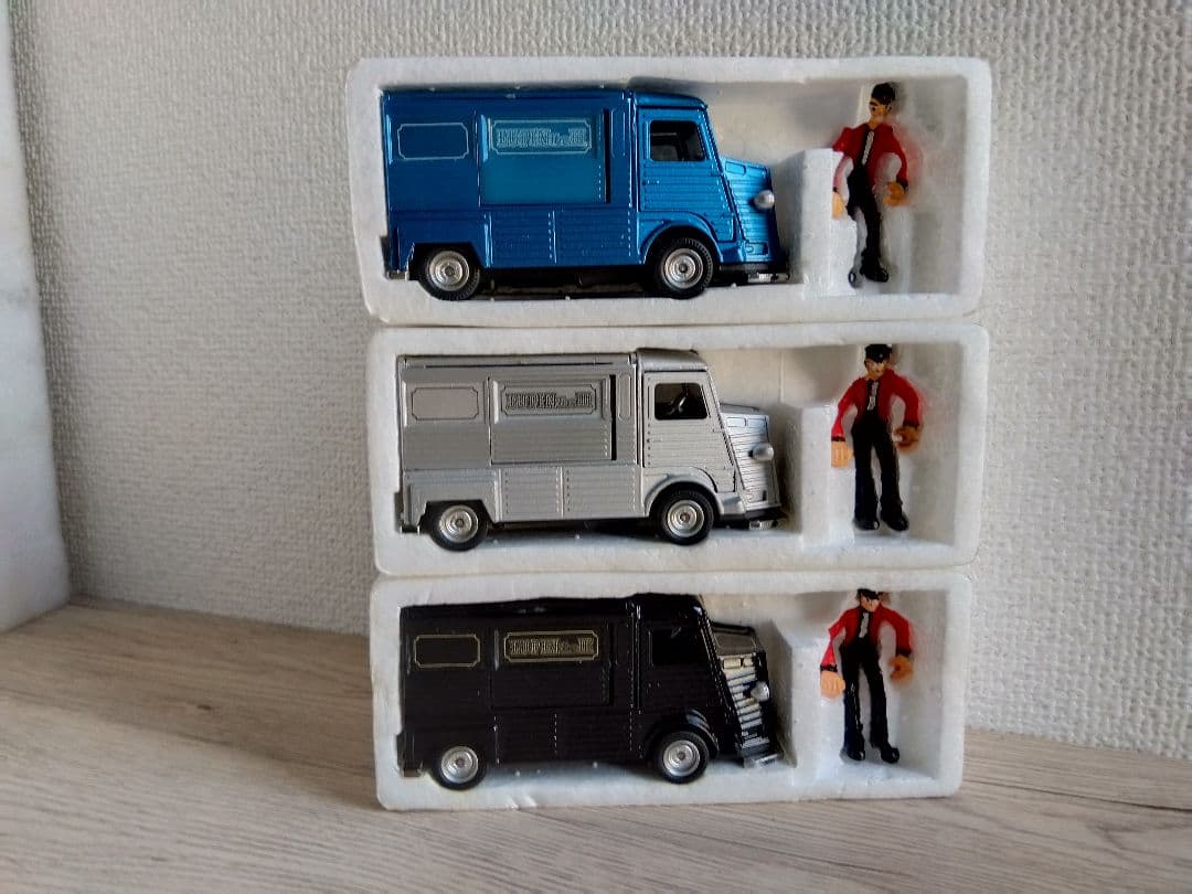 ポピー　ポピニカ ルパン三世　シトロエン ミニカー 3台セット