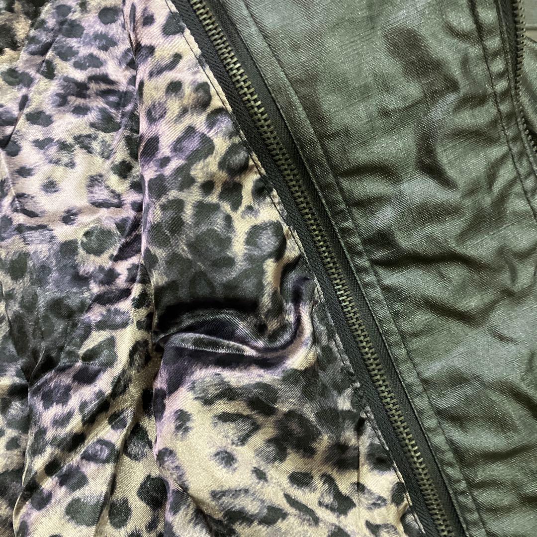 z*様 VICEFAIRY ファーフェイクレイヤーライダースジャケット 44 在