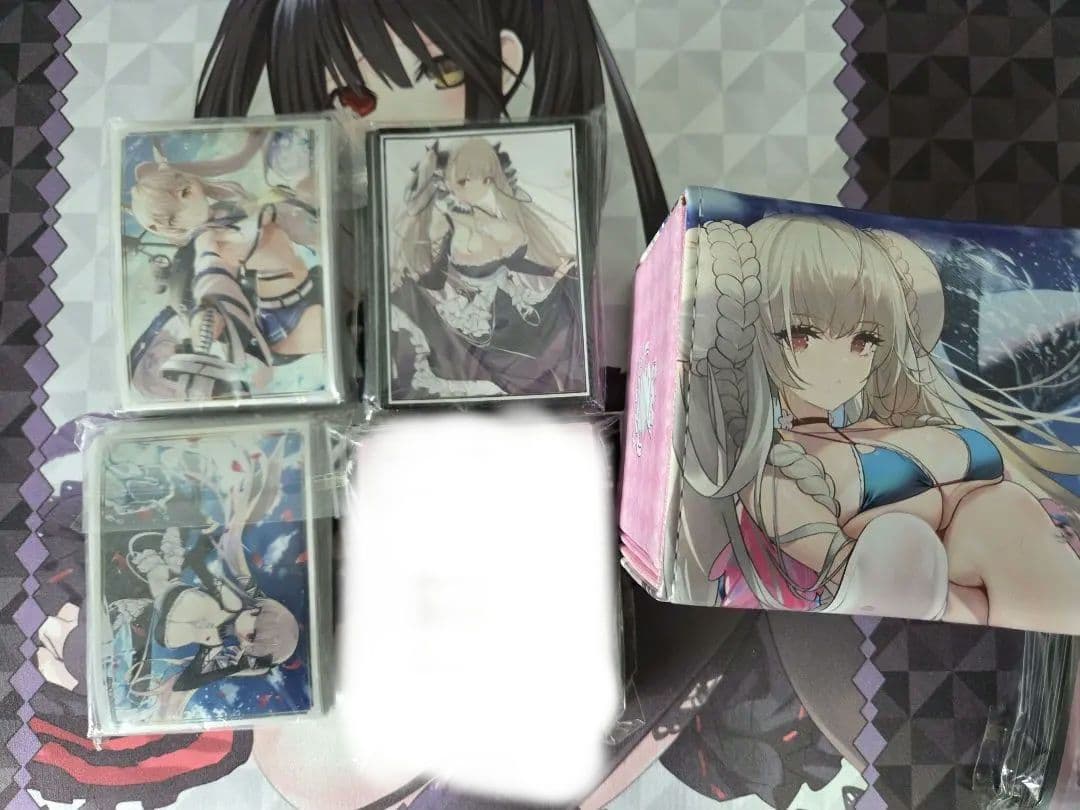 アズールレーン フォーミダブル 水着 スリーブ　合皮製デッキホルダー