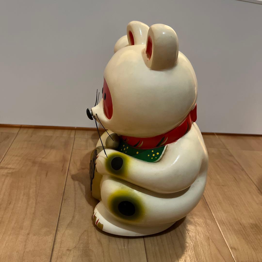 招き猫　非売品　まねき猫　タヌキ　昭和　レトロ　合格　教材　学習　ビンテージ