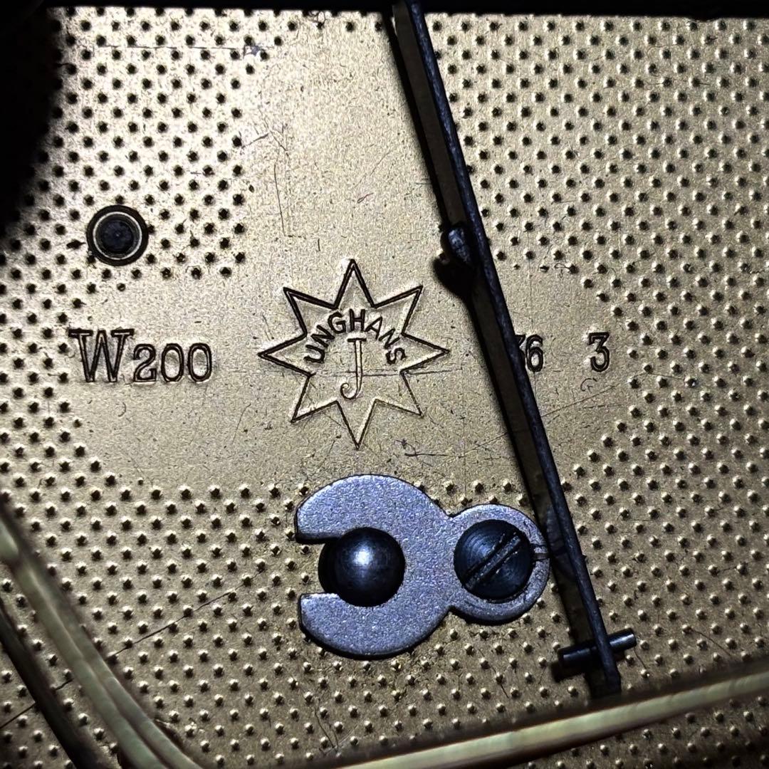 ユンハンス　置き時計　中古