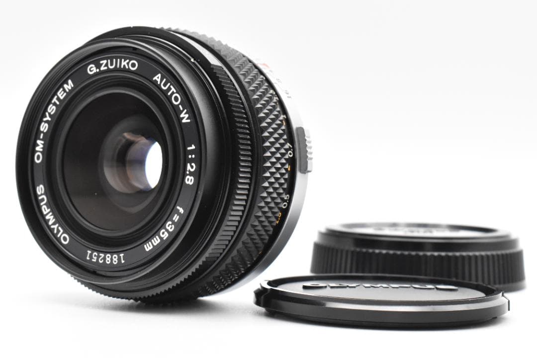 【美品】OLYMPUS G.ZUIKO AUTO-W 35mm F2.8 レンズ