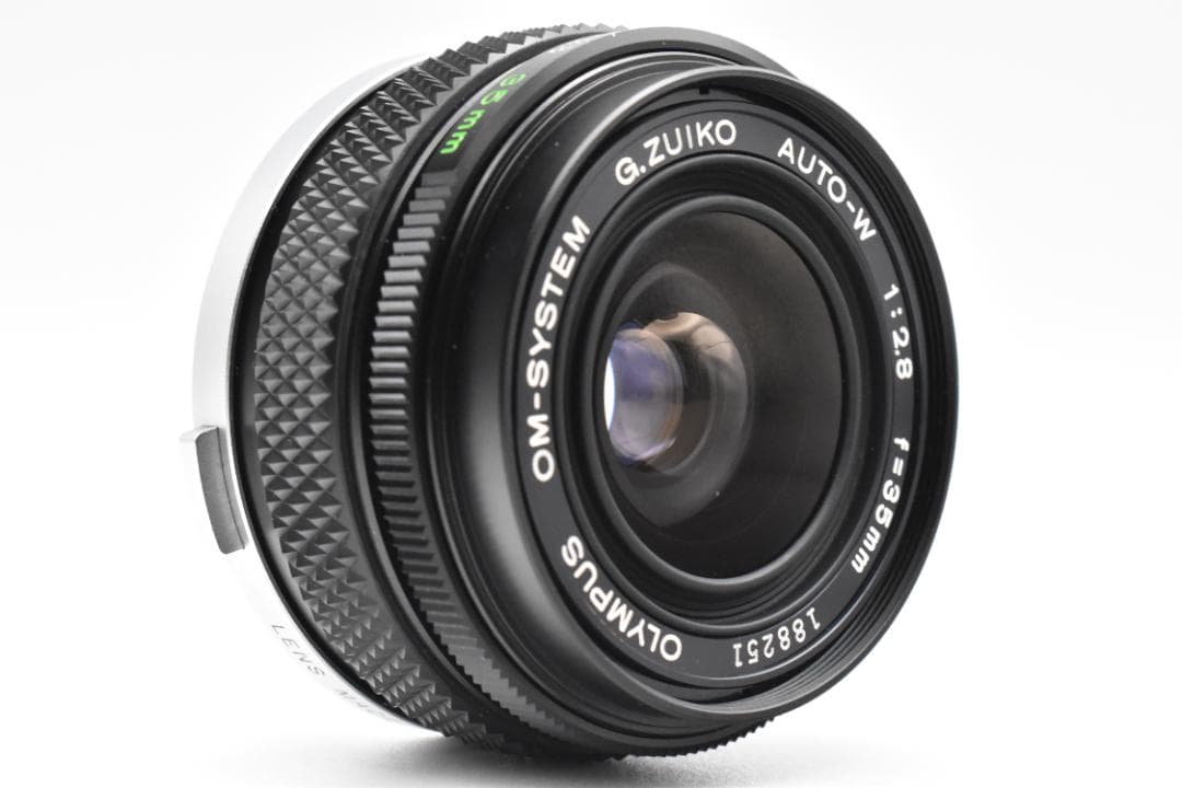 【美品】OLYMPUS G.ZUIKO AUTO-W 35mm F2.8 レンズ