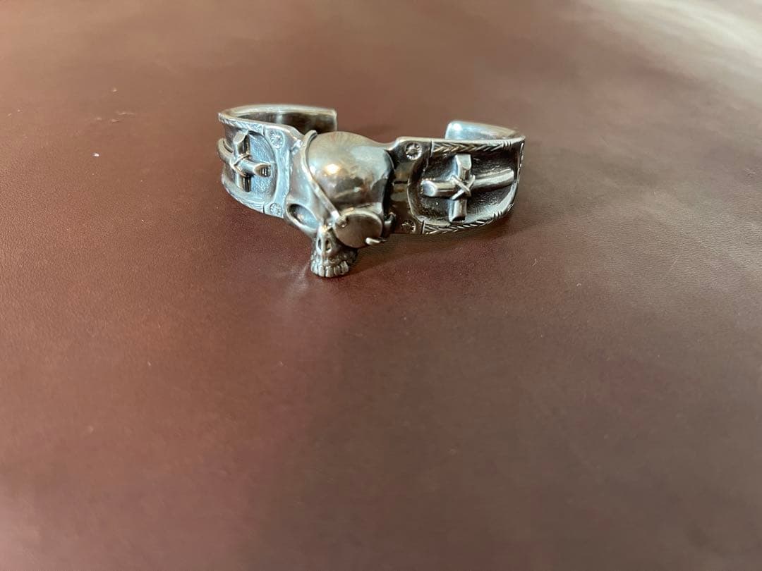 AG FACTORY祐天寺あるじゃん　スカルシルバーバングル