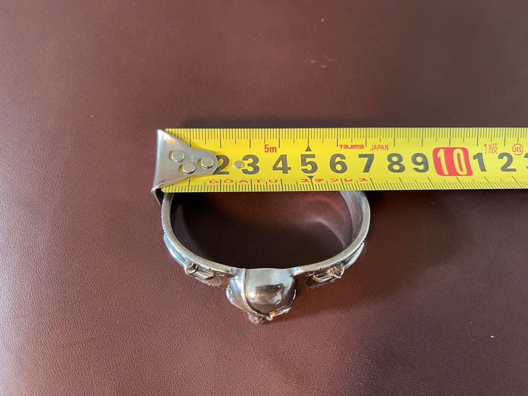 AG FACTORY祐天寺あるじゃん　スカルシルバーバングル